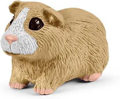 Schleich Farm World 14-piece Rabbit and Guinea Pig Hutch Toy Set with Animal Figures for Kids Ages 3-8, 5.7 x 19 x 11.5 cm