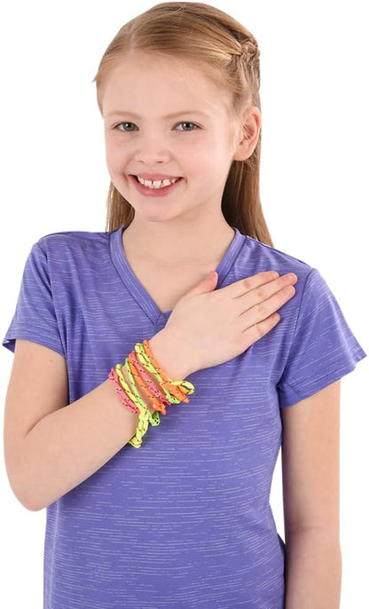Rhode Island Novelty 144 (1 Gross) Neon Rope Friendship Bracelets New
