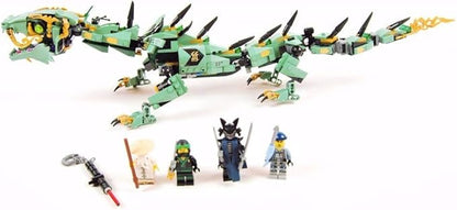 LEGO NINJAGO Movie Green Ninja Mech Dragon 70612 Ninja Toy with Dragon Figurine Building Kit (544 Pieces)
