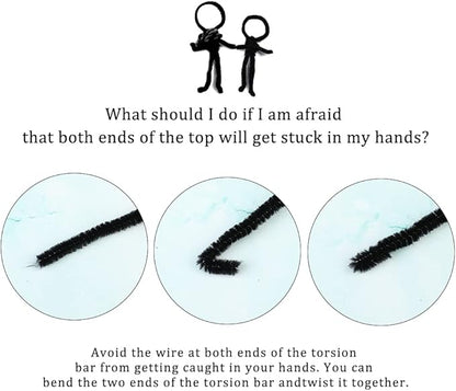 110 Pieces Black Pipe Cleaners, Christmas Craft Pipe Cleaners,Pipe Cleaners Chenille Stem,Pipe Cleaners Bulk,Art Pipe Cleaners for Creative Home Decoration Supplies Arts and Crafts Project