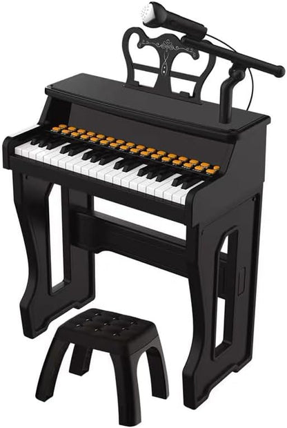 Pianos for Kids Ages 3-7, 37 Keys Toddler Piano with Microphone and Piano Stickers, Music Keyboard Toy for Beginners Boys Girls Christmas Birthday Gift