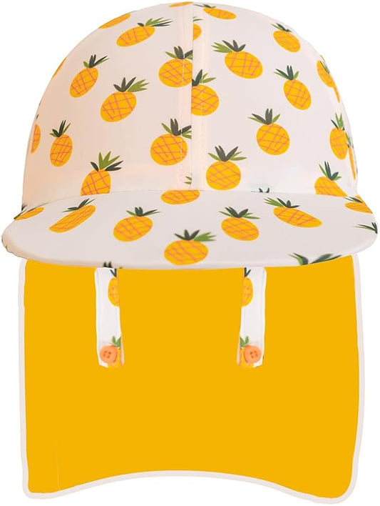 Gifts Treat Kids Legionnaires Hat, UPF 50+ Sun Protection Swim Cap Flap Hat for Kids, Quick Drying Sun Hat for Beach Seaside