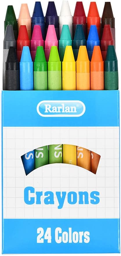 Crayons Bulk, 30 Crayon Packs with 24 Assorted Colors, 720 Count Crayons