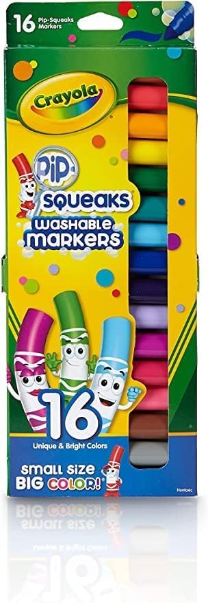 Crayola Pip-Squeaks Washable Markers 16 ea (Pack of 3)