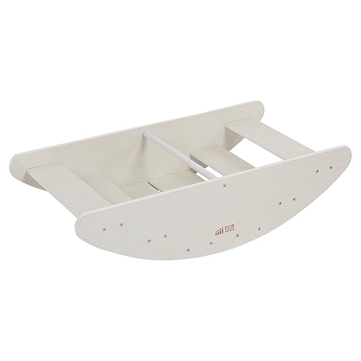 ECR4Kids Rocking Boat and Steps, Play Center, White Wash