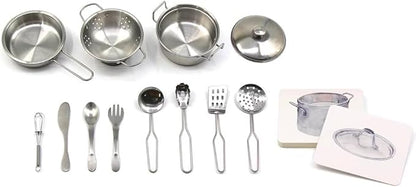 Montessori Language Materials Objects with Similar Cards 12pcs Mini Kitchen Replicas with Picture Cards