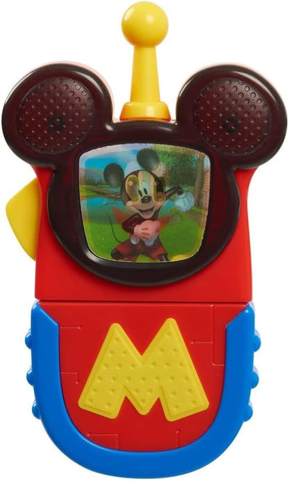 Disney Junior Mickey Mouse Funhouse Communicator with Lights and Sounds, Kids Toys for Ages 3 Up by Just Play