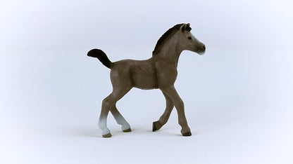 Schleich Horse Club Realistic Cheval de Selle Francais Foal Horse Figurine - Detailed Horse Toy, Durable for Education and Imaginative Play for Girls and Boys, Gift for Kids Ages 5+