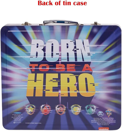 Innovative Designs Nickelodeon Paw Patrol The Movie Deluxe Activity Set with Carrying Tin, Coloring Sheets, Tattoos, Stickers, & Art Supplies