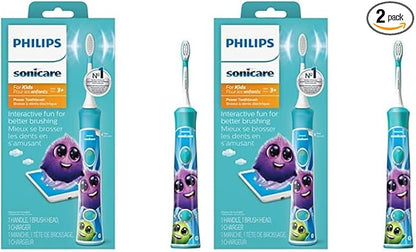 PHILIPS Sonicare for Kids Connected Sonic Electric Toothbrush (Pack of 2)
