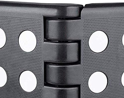 ACSTEP Folding Step Stool with Back Support for Kids,9" Kids Step Stool for Outdoor or Indoor Kitchen Step Stools and Bathroom Stool for Toddlers Boys Girls - Black