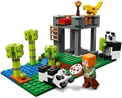 LEGO Minecraft The Panda Nursery 21158 Construction Toy for Kids, Great Gift for Fans of Minecraft and Pandas (204 Pieces)