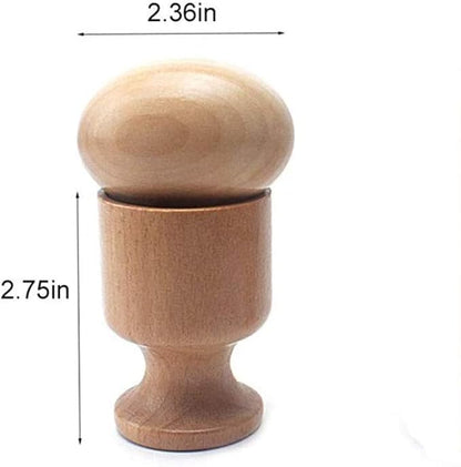 Montessori Materials Wooden Egg with Cup for Toddler Toy