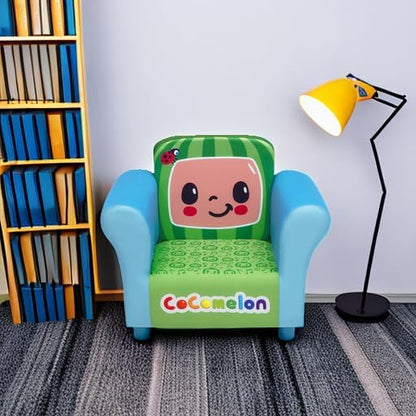 Delta Children Upholstered Chair, CoComelon