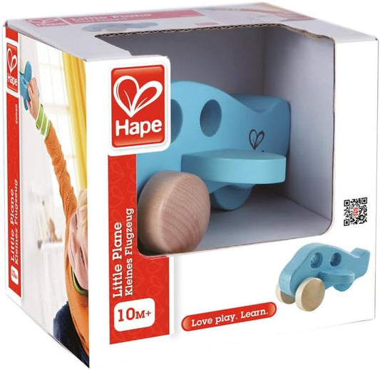 Hape Wooden Mini Airplane| Wooden Educational Learning Toys for Toddler Gift