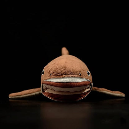 ZHONGXIN MADE Simulation Megamouth Shark Plush Toy - Realistic 20" Long Lifelike Whale Stuffed Toys, Super Soft Realistic Sea Simulation Shark Plush Gift Collection for Kids Children