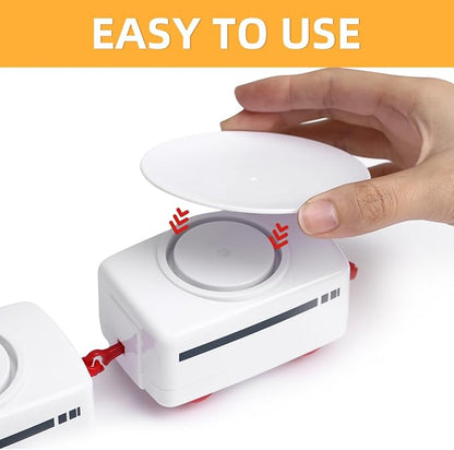 Sushi Train Toys - Child Day Rotating Sushi Bar Train Goes Around Train Toys Japanese Sashimi Plates Sushi Serving Tray for Child Days of Week DIY Sushi Making Supplies