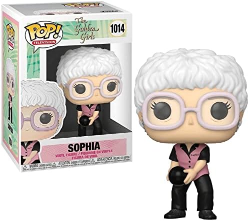 Funko TV: Golden Girls - Sophia in Bowling Uniform Pop! Vinyl Figure (Bundled with Compatible Pop Box Protector Case), Multicolored, 3.75 inches