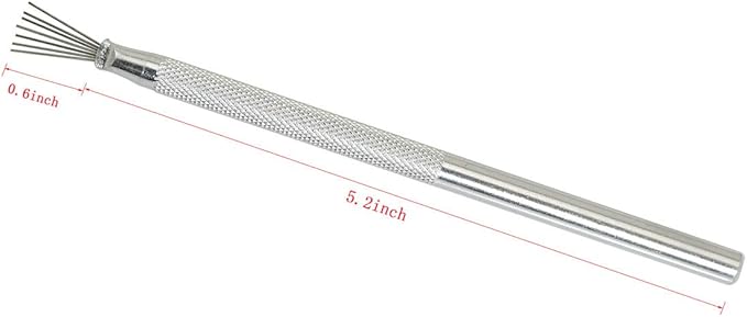 ZYAMY 3IN1 Sculpting Tool Set Feather Pin, Carving Knife and Pro Needle Wire Texture Pottery Clay Tool Kit Brush Tools Ceramics Modeling Tool
