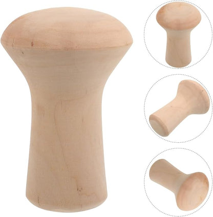 COHEALI Mushroom Shaped Pottery Mold 4.72X3.14In Ceramic Tool for Clay Crafting and Painting DIY Artistic Pottery Supplies Handbuilding Clay Mold