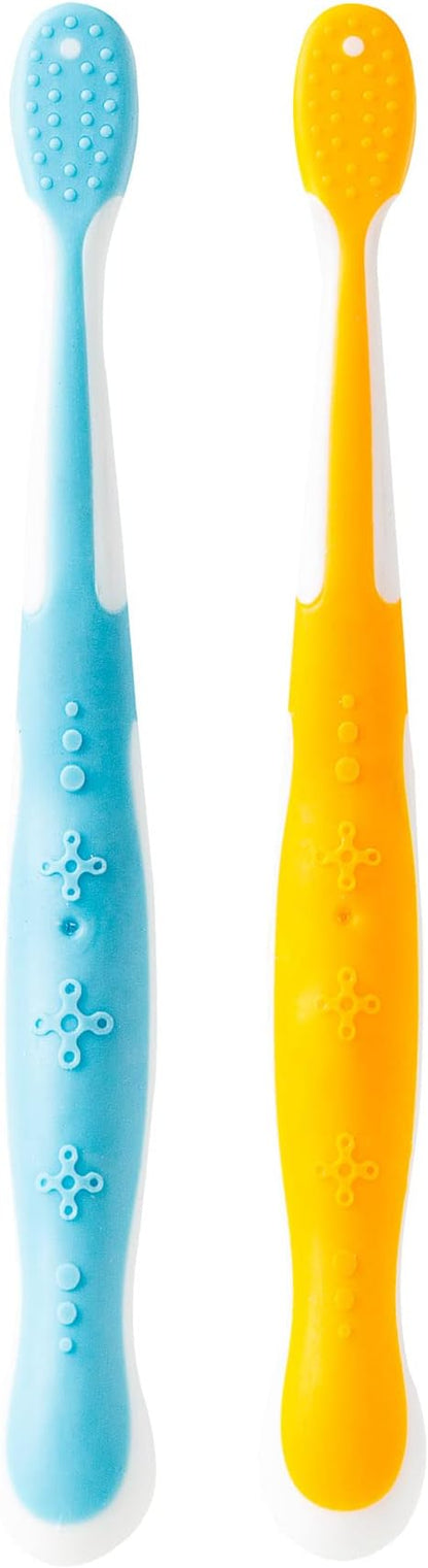 Brush Buddies Blippi Kids Toothbrushes, Manual Toothbrushes for Kids, Toothbrush for Toddlers 2-4 Years, Blippi Childrens Toothbrush, Soft Toothbrushes, 2PK