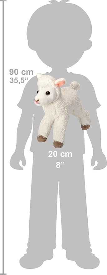 Wild Republic Lamb Plush, Stuffed Animal, Plush Toy, Gifts for Kids, Cuddlekins 8 Inches