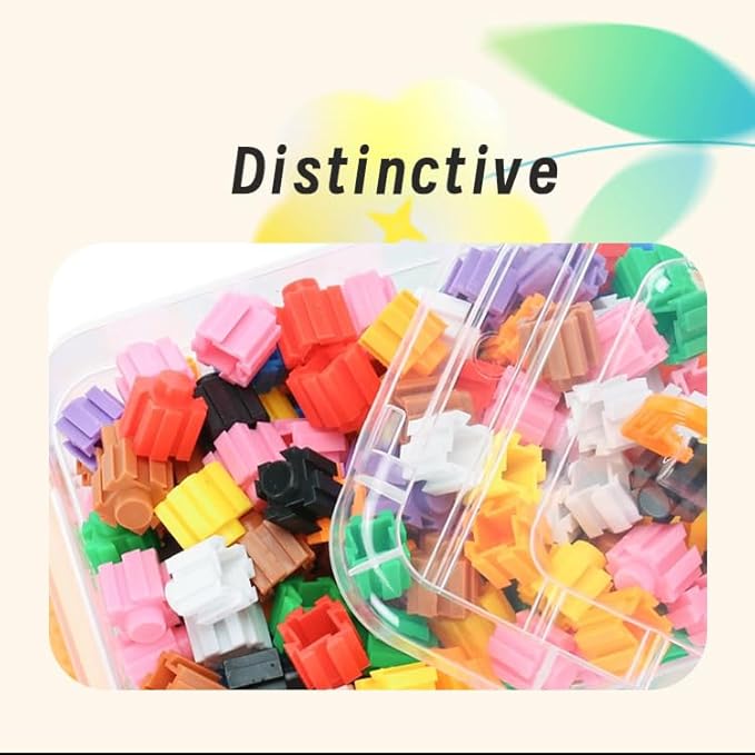 OZTZ Toy Bear Building Blocks Kit - Creative Game of 3D Bear Building Block Toys Brick Decorative Items (Childhood)