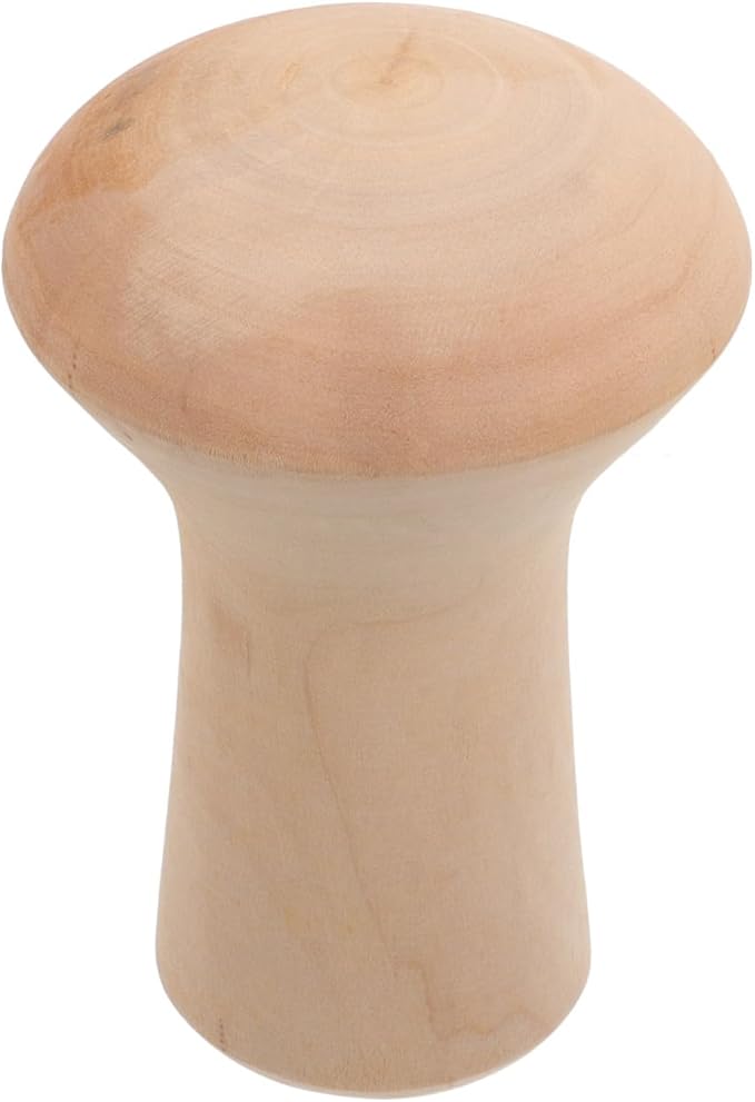 COHEALI Mushroom Shaped Pottery Mold 4.72X3.14In Ceramic Tool for Clay Crafting and Painting DIY Artistic Pottery Supplies Handbuilding Clay Mold