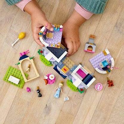 LEGO Disney Cinderella’s Castle Celebration 43178 Creative Building Kit, New 2020 (168 Pieces)