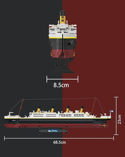 dOvOb Titanic Model Building Blocks Set, 2022 Pieces Bricks, Compatible with Major Brands