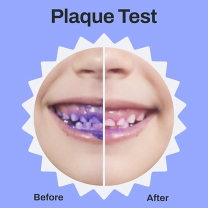 autobrush U Shaped Kids Manual Toothbrush- 360° Design for Upto 5.1X Better Cleaning with Unique Nylon Bristles, Comfort Grip Handle, Waterproof Design, Ages 9-12, Giraffe (Double-Sided)