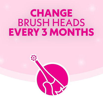 Spinbrush Kids Electric Toothbrush, Shimmery Sparkle, Battery-Powered