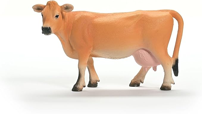 Schleich Farm World New 2024 Farm Animal Jersey Cow Toy Figurine