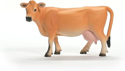 Schleich Farm World New 2024 Farm Animal Jersey Cow Toy Figurine
