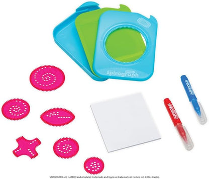 Spirograph Travel – Arts and Crafts, Travel Toys, Kids Toys, Art Supplies, Craft Supplies, Toddler Arts and Crafts, Drawing Art Kit, Toddler Activities, Unleash Your Child Inner Artist, Ages 5+