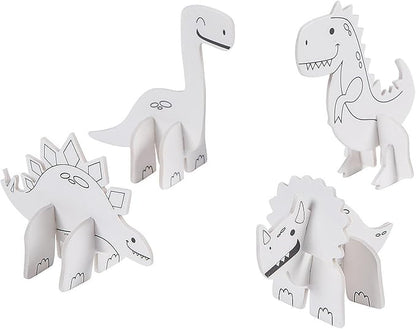 Fun Express CYO Foam Mini Dinosaur - Craft Kits - VBS Vacation Bible School Supplies/Decor - 48 Pieces