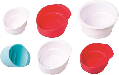 Ubbi Lighthouse Stacking Cups Bath Toys, Includes 6 Cups, Toddler Bathtub Toys, Dishwasher Safe Toddler Toys