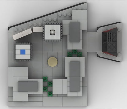 NY World Trade Center Modular Building Blocks Set, 1/2000 World Famous Architecture Landmark New York City Skyline Collection Model for Adult, Designed by bru_bri_mocs, 982 PCS