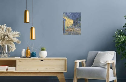 Ravensburger Van Gogh: Café Terrace at Night Paint by Numbers Kit for Adults - 23519 - Painting Arts and Crafts for Ages 14 and Up