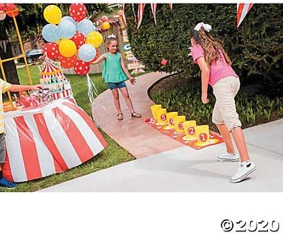 Fun Express Bean Bags for Kids (Bulk Set of 12 in Assorted Colors) Great for Classroom, Home and Play for Kids