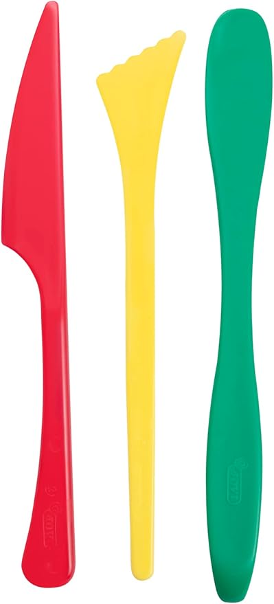 Jovi - Bulk Modeling Tools, Schoolpack, Plastic Can with 48 Sculpting Tools (3 Models x 16 Pieces Each), Back to School Supplies for Teachers, Ideal for Modeling Clays