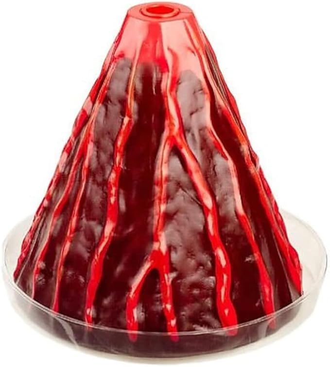Learning Resources Erupting Volcano Model, Fun Science Learning, Homeschool, Cross-Section Model with Foaming Lava, Ages 6+
