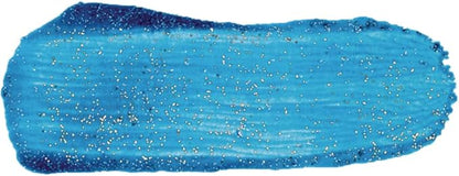 Colorations® Blue Washable Glitter Finger Paint, 16oz, Paint, Washable Finger Paint, Washable Finger Paint For Younger Kids & Toddlers, Non-Toxic and Washable, Great Sensory Paint Experience