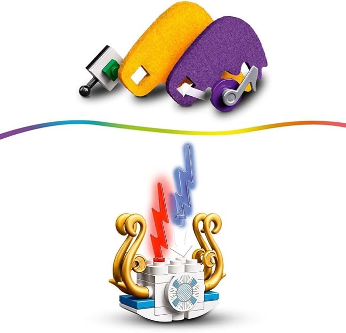 LEGO Trolls World Tour Volcano Rock City Concert 41254, Cool Trolls Toy Building Kit for Kids (387 Pieces)