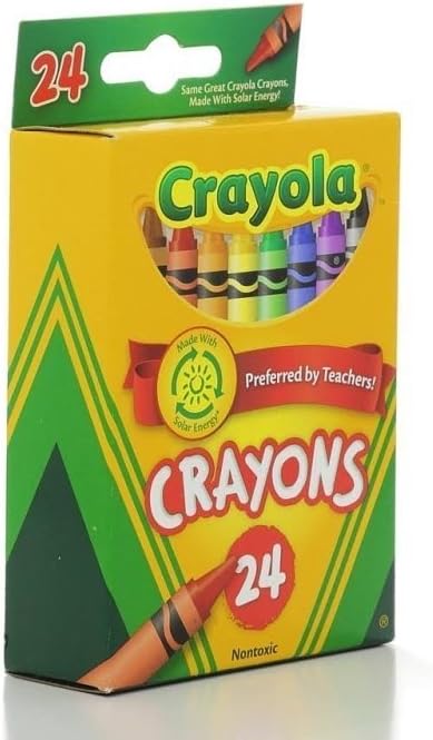 Crayola Classic Color Pack Crayons, 24 Count, (Pack of 4)