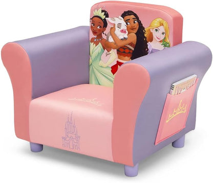 Delta Children Upholstered Chair, Disney Princess