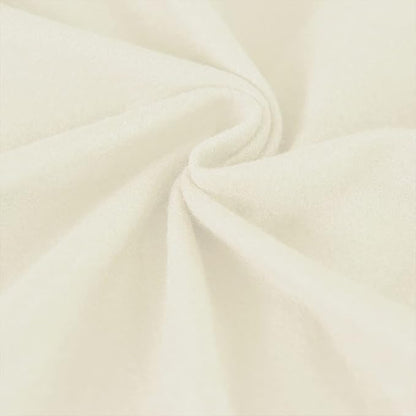 Easy-Going 4 Pieces Microfiber Stretch Recliner Slipcover – Spandex Soft Fitted Sofa Couch Cover, Washable Furniture Protector with Elastic Bottom for Kids, Pet (Recliner, Ivory)