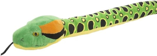 Wild Republic Anaconda Plush, Stuffed Animal, Plush Toy, Gifts for Kids, Snake 54 inches