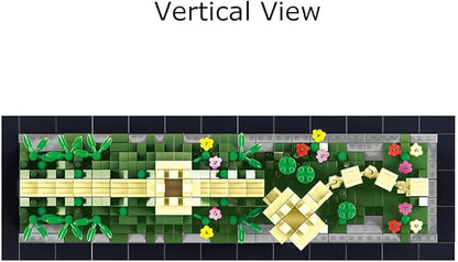 Great Wall of China Building Blocks Set (1202Pcs) Famous World Architecture Fortifications Educational Toys Micro Bricks for Kids Adults