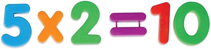 Learning Resources Jumbo Magnetic Numbers, Whiteboard Classroom Accessories, Number Recognition, Counting Skills, Set 36, Ages 3+